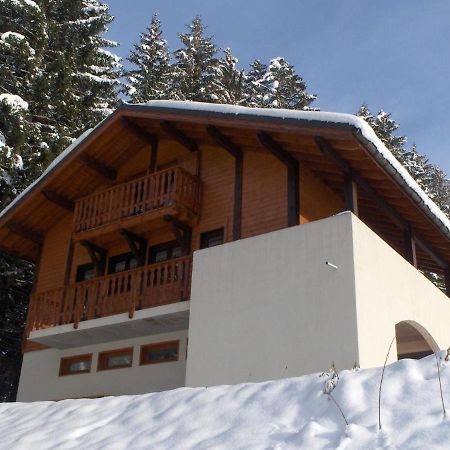 Magnificent Chalet On The Mountain Slopes Les Gets Exterior foto